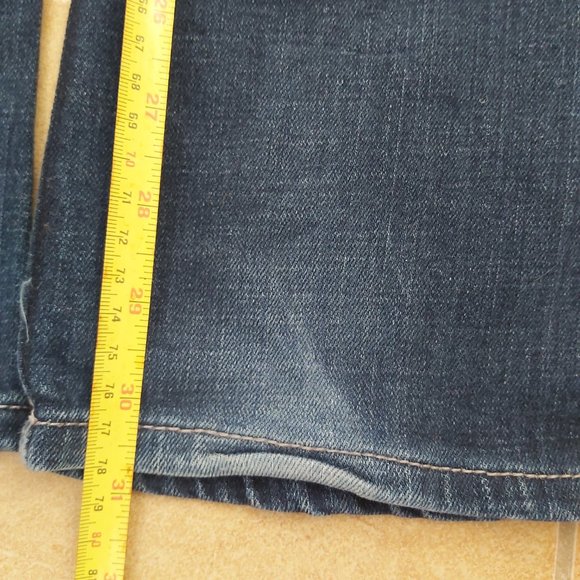 Jeans Seven7 Women Size 28 x 31 inseam Slim Straight Low Waist Zippered Pockets - Picture 14 of 16